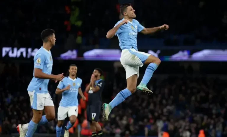 اهداف مانشستر سيتي وبيرنلي في الدوري الانجليزي