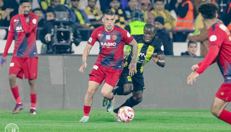 اهداف مباراة ضمك والوحدة في الدوري السعودي