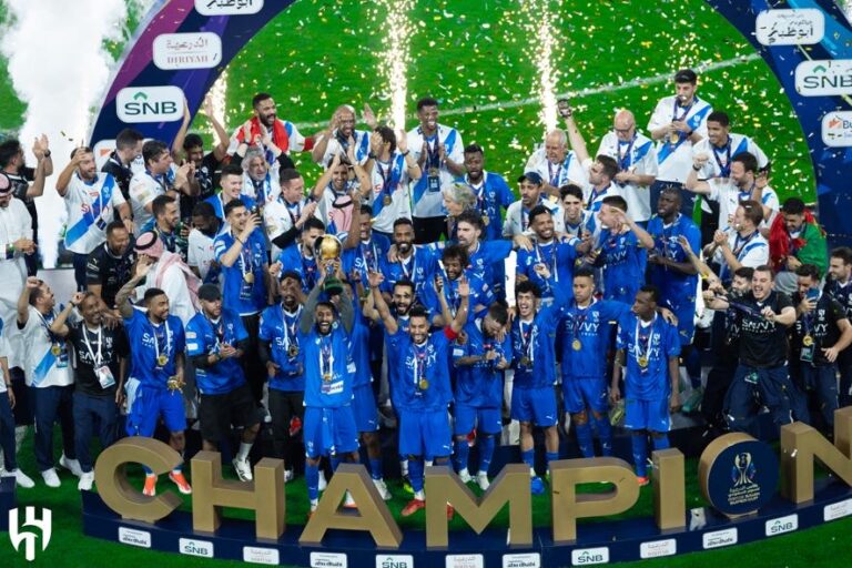 الهلال بطل كاس السوبر 2