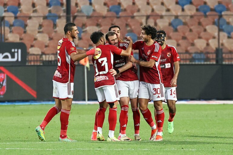 الاهلي المصري يحتفل