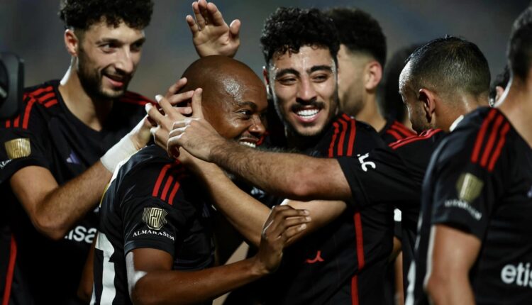 الاهلي، الاهلي والمقاولون، وسام ابوعلي، النادي الاهلي،الدوري المصري