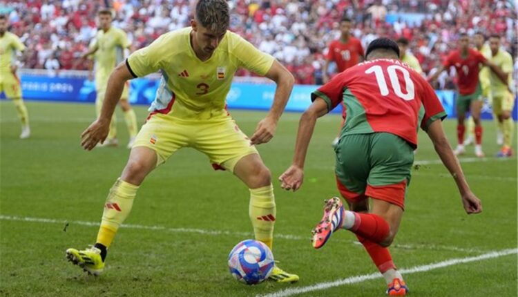 اسبانيا والمغرب، اسبانيا وفرنسا، منتخب المغرب واسبانيا، اولمبياد فرنسا، كرة قدم، رياضة