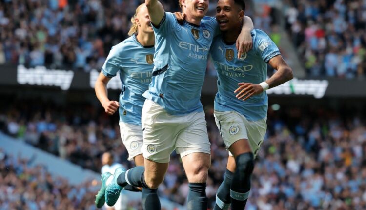 مانشستر سيتي وتاون، مانشستر سيتي، الدوري الانجليزي، هالاند