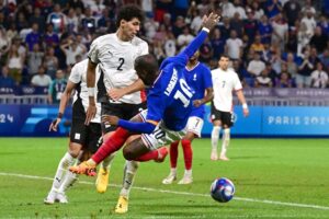 مصر وفرنسا، فرنسا ومصر، اولمبياد فرنسا، اهداف مصر وفرنسا، كرة قدم، رياضة