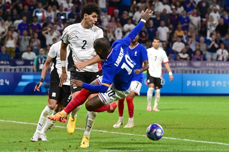 مصر وفرنسا، فرنسا ومصر، اولمبياد فرنسا، اهداف مصر وفرنسا، كرة قدم، رياضة