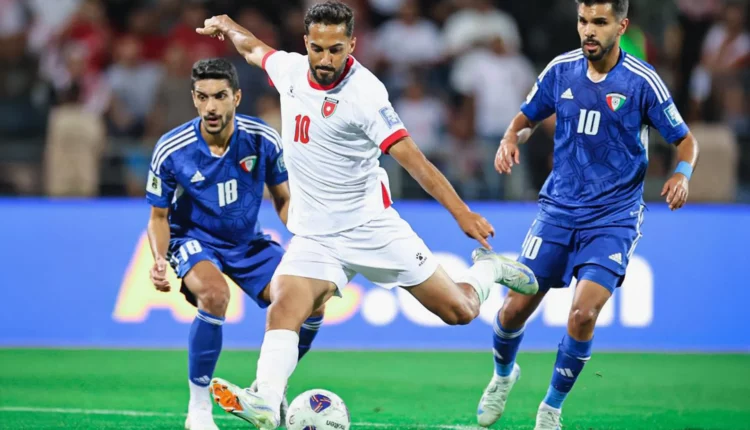 الكويت والاردن، الاردن والكويت، اهداف مباراة الكويت والاردن، كاس العالم، تصفيات اسيا، كرة القدم، رياضة