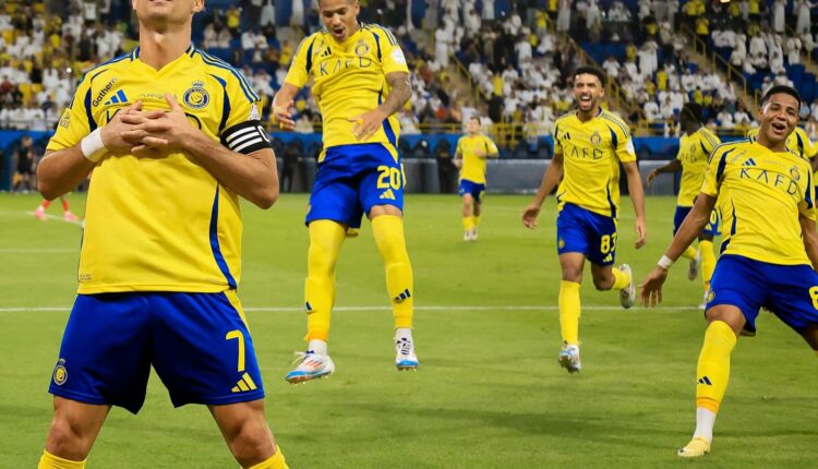 النصر والوحدة،النصر، كريستيانو رونالدو، رونالدو، الدوري السعودي