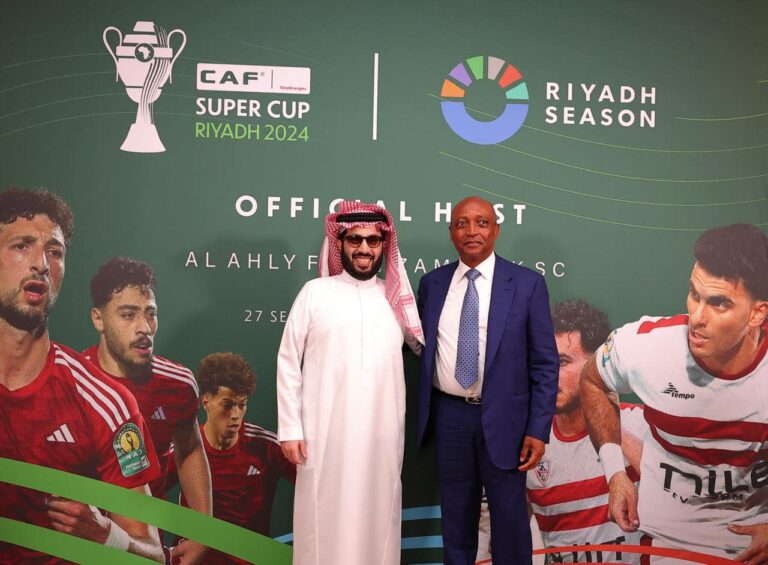 ترك ال الشيخ، السوبر الافريقي، الاهلي والزمالك، السوبر الافريقي، السعودية، موسم الرياض