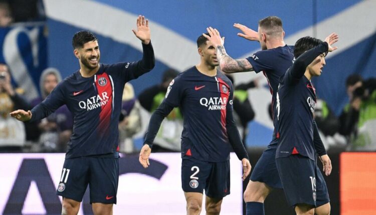 مباراة باريس سان جيرمان وستراسبورج