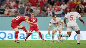 مباراة سويسرا وصربيا