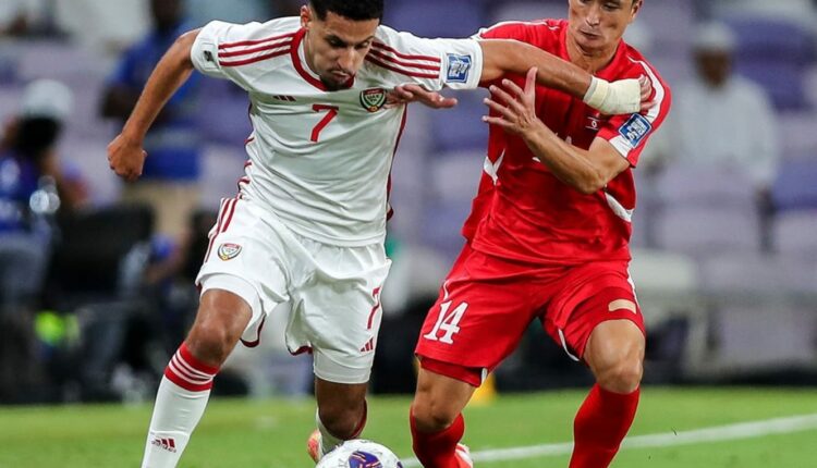 مباراة الإمارات وكوريا الشمالية