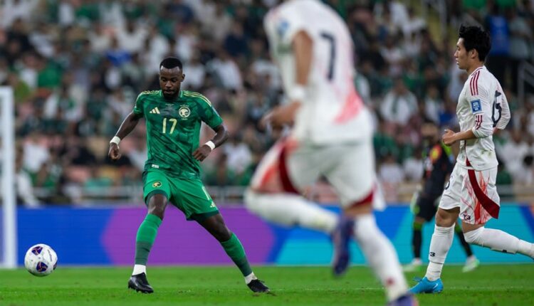 منتخب السعودية ضد اليابان