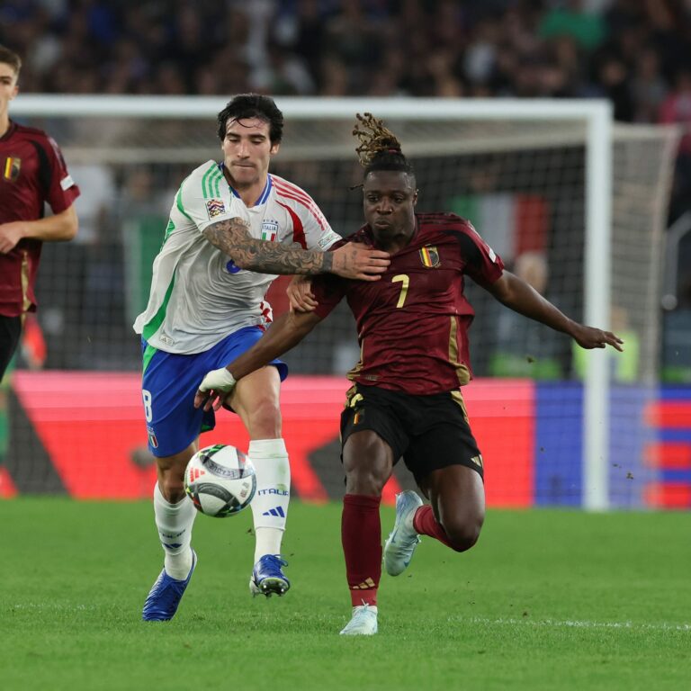 مباراة إيطاليا وبلجيكا