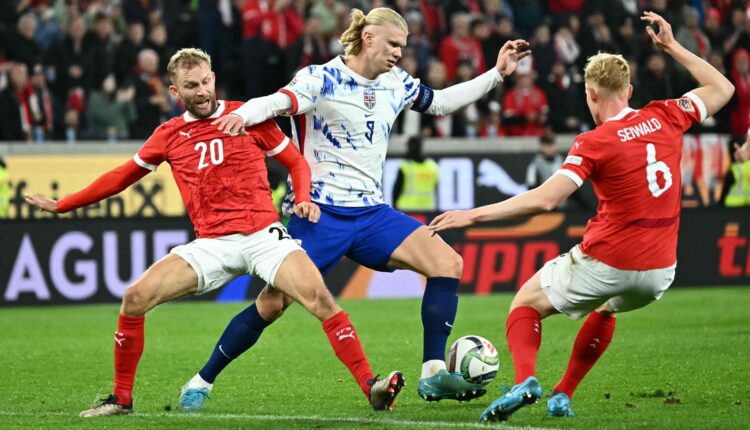 مباراة النمسا والنرويج