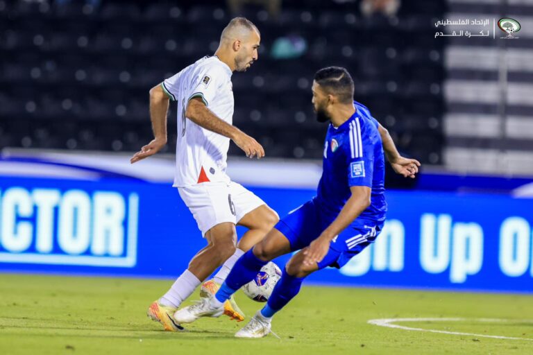 مباراة الكويت وفلسطين