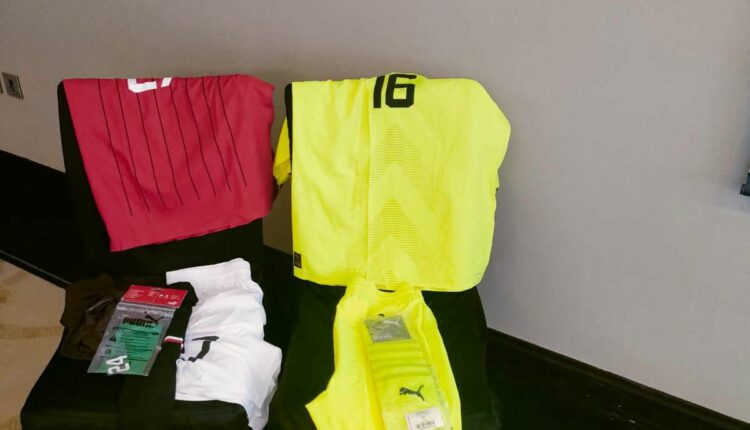 ملابس مباراة منتخب مصر ضد موريتانيا