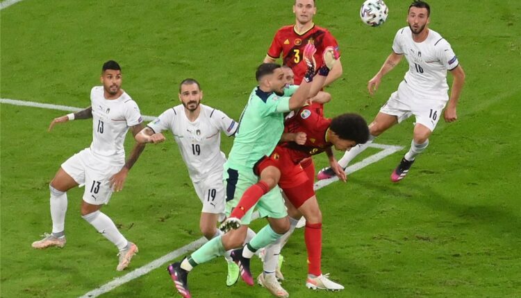 مباراة إيطاليا وبلجيكا