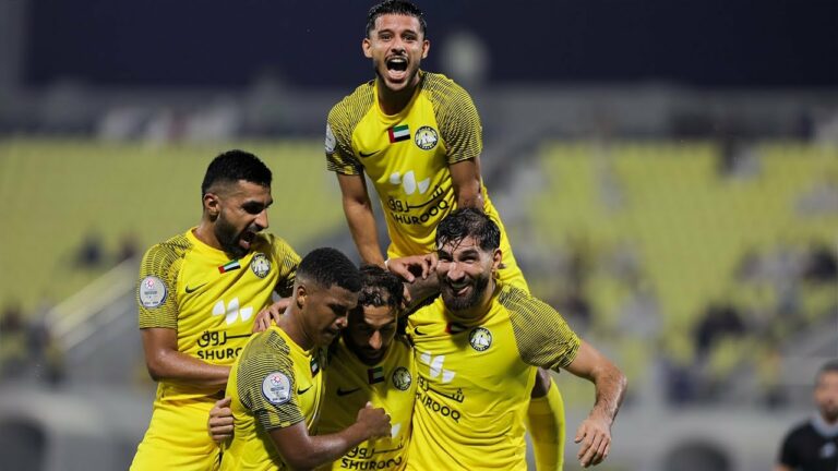 اتحاد كلباء والبطائح، أهداف اتحاد كلباء، دوري ادنوك، رياضة، كرة قدم، البطائح