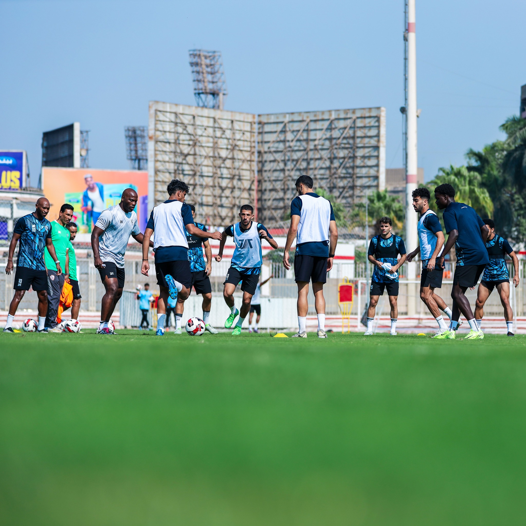 تدريبات الزمالك استعداد للبنك الاهلي