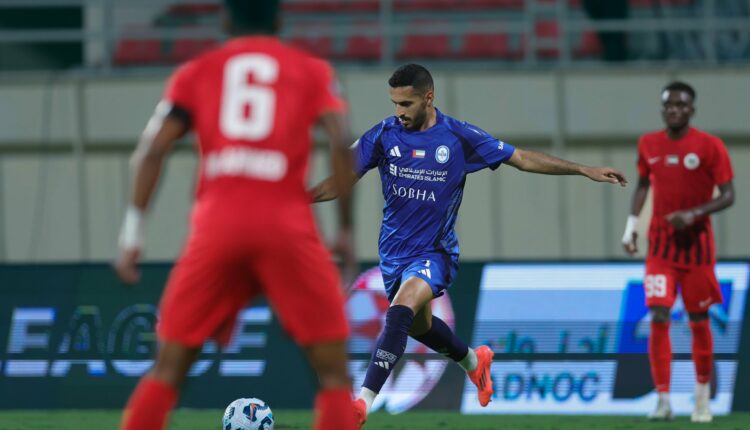 النصر، النصر الاماراتي، دوري ادنوك، كرة قدم، رياضة، الامارات، شباب الاهلي، الجزيرة، الشارقة،اهداف النصر والبطائح في دوري ادنوك