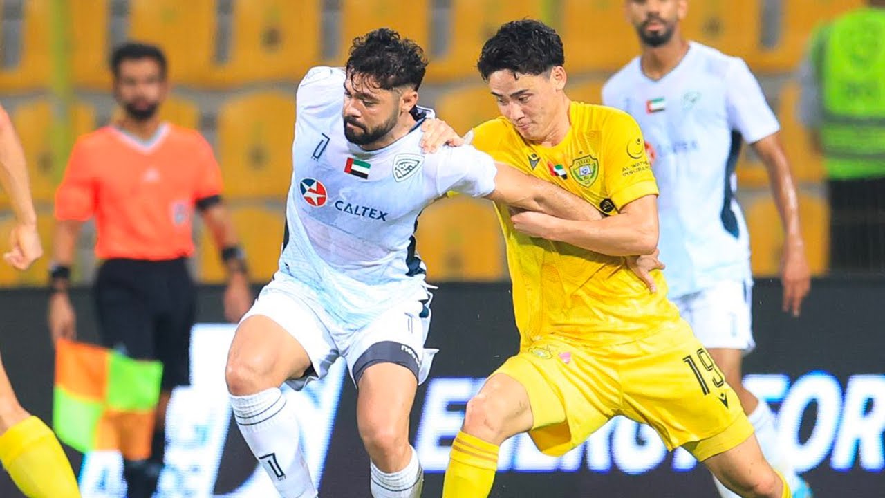 اهداف مباراة الوصل وخورفكان، دوري ادنوك، الامارات، كرة قدم، رياضة