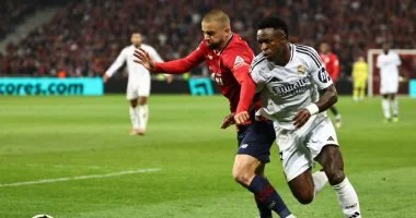 ريال مدريو وليل، ريال مدريد، ليل وريال مدريد، دوري أبطال أوروبا، أهداف ريال مدريد وليل، كرة قدم، رياضة