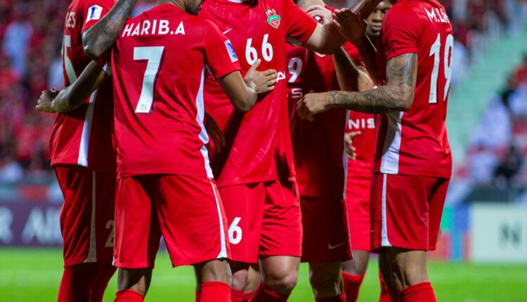 الشارقة وشباب الاهلي، دوري ادنوك، الامارات، كرة قدمن يلاشوت