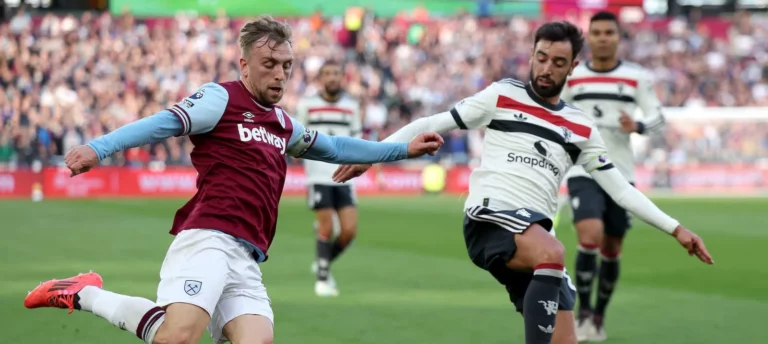 وست هام ومانشستر يونايتد، الدوري الانجليزي، اهداف وست هام ومانشستر