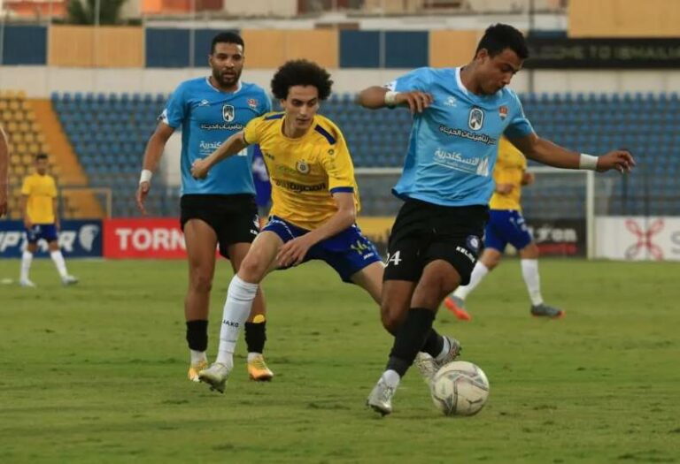 مباراة الإسماعيلي وغزل المحلة