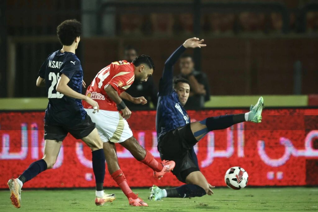مباراة الأهلي وسيراميكا
