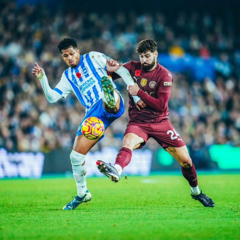 مباراة مانشستر سيتي وبرايتون