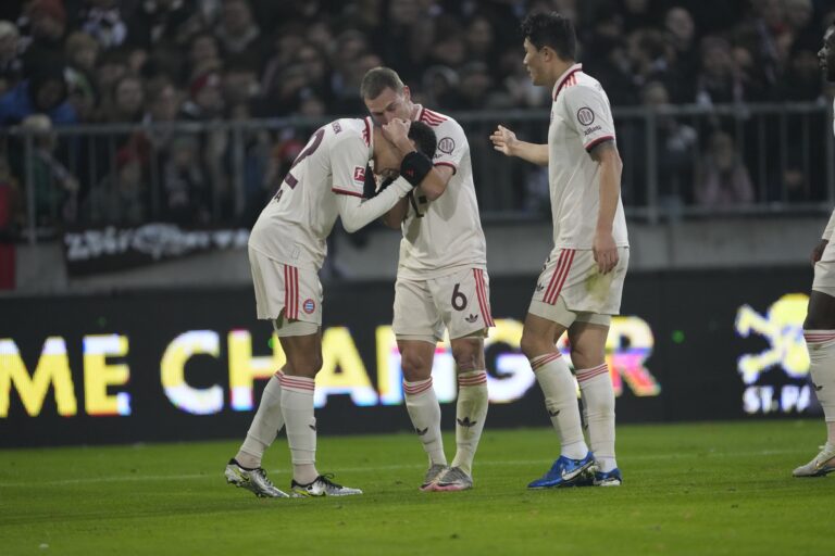 مباراة بايرن ميونخ وسانت باولي