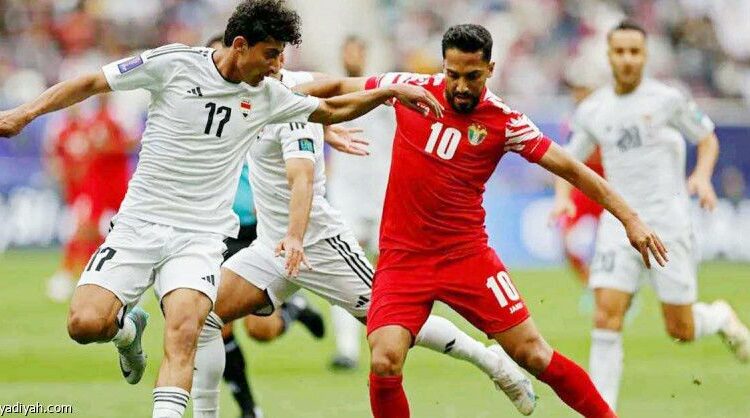 العراق والادرن، الاردن والعراق، يلاشوت، كاس العالم، تصفيات اسيا، كرة قدم، رياضة