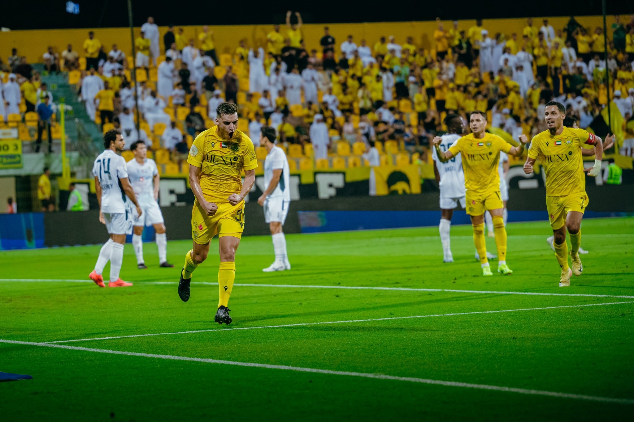 الوحدة والوصل، يلاشوت، مباشر الوحدة ضد الوصل، دوري ادنوك