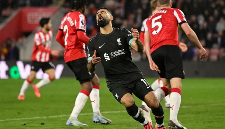 محمد صلاح، ليفربول، ليفربول وساوثهامبتون،اهداف محمد صلاح مع ليفربولن صلاح، الدوري الانجليزي، تألق صلاج،كرة قدم، رياضة