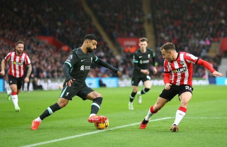 ليفربول وساوثهامبتون صلاح، ليفربول، صلاح، الدوري الانجليزي، اهداف ليفربول