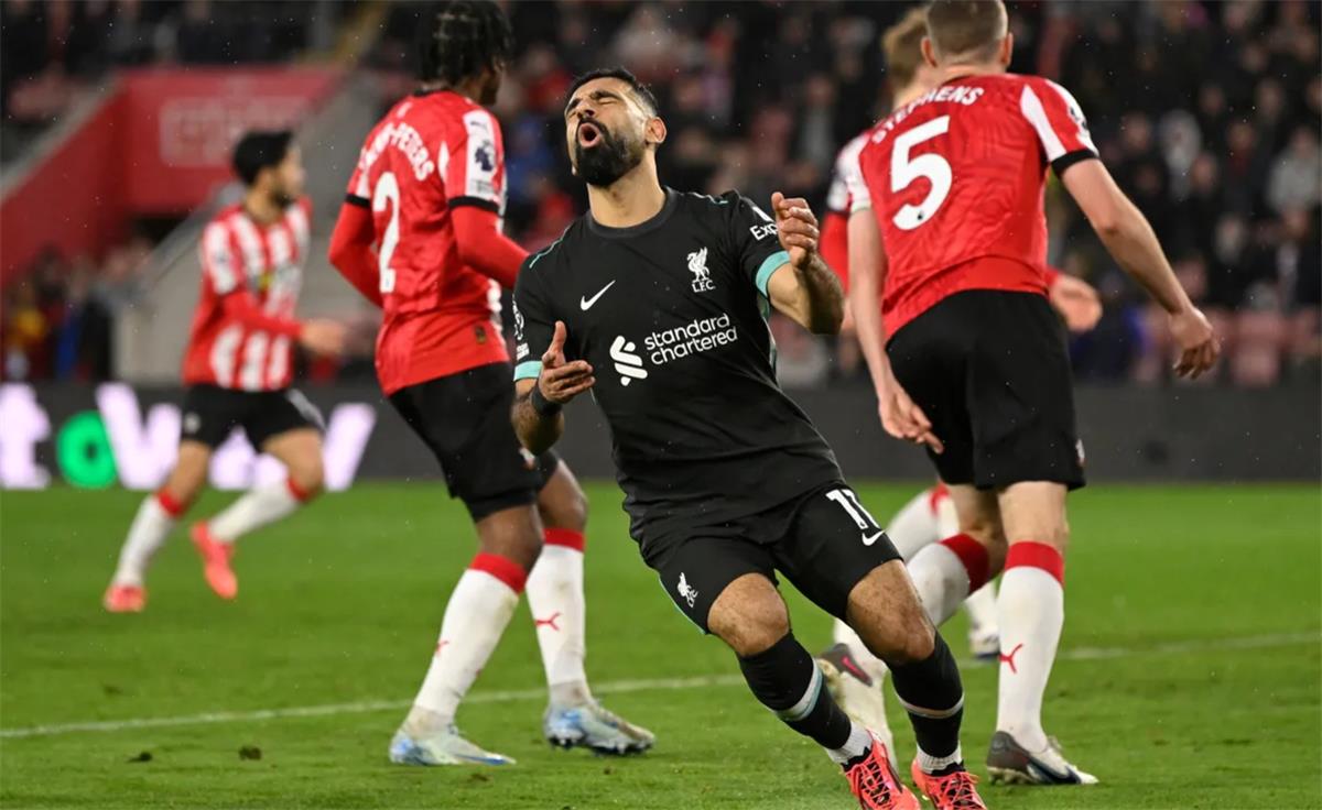 ليفربول وساوثهامبتون صلاح