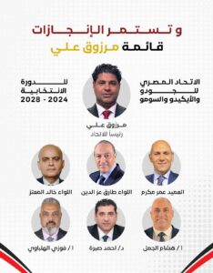 مرزوق على،الجودو، الاتحاد الدولي للجودو، انتخابات الجودو، قائمة مرزوف على