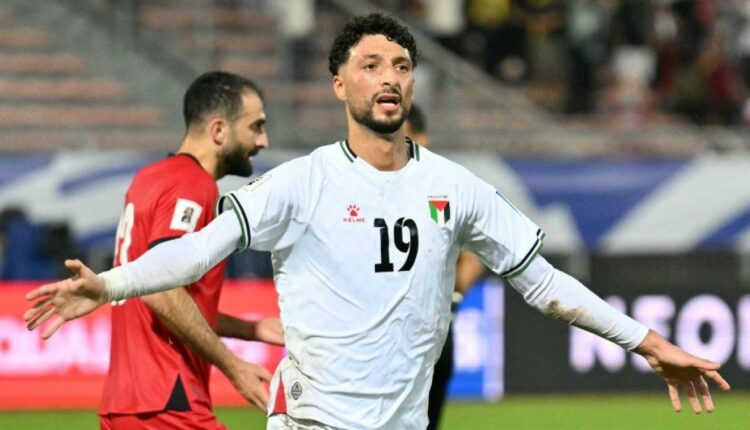 فلسطين وكوريا، وسام ابوعلي، مهاجم فلسطين، مهاجم الاهلين اصابة وسام ابوعلي، تصفيات اسيا، كاس العالم