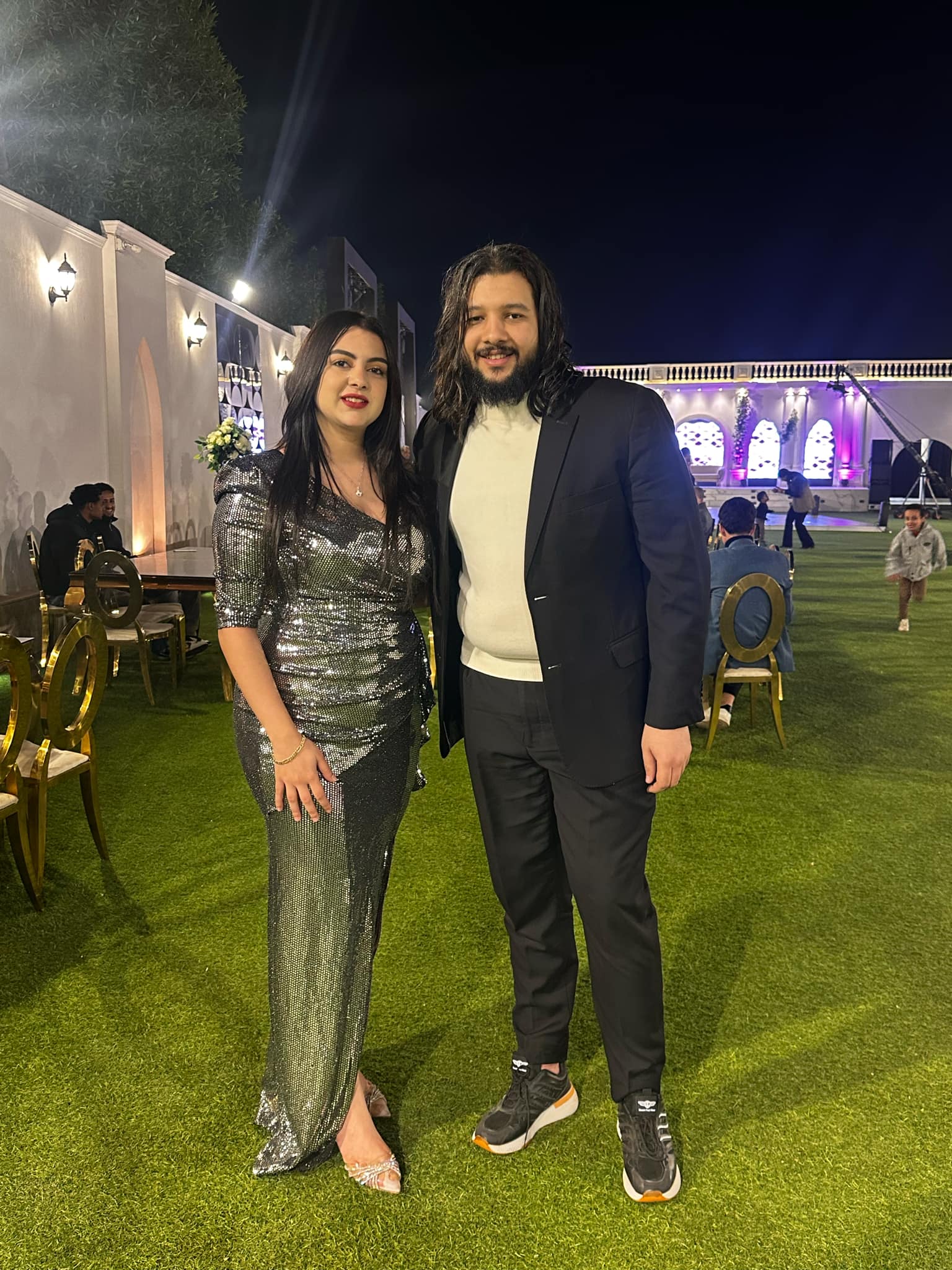 زفاف الفنانة دينا زغلول بحضور عدد من نجوم الفن والرياضة