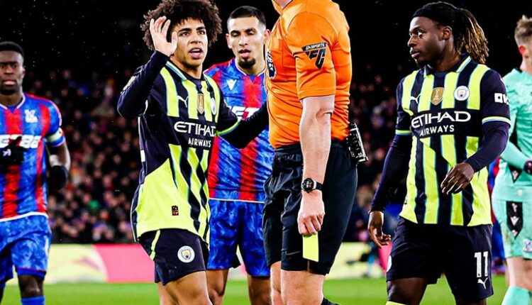 مانشستر سيتي وكريستال بالاس