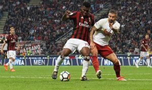 مباراة ميلان وروما