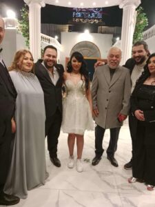 دينا زغاول، زفاف دينا غلول، الفنانة دينا زغلول، فن، اخبار الفن، جمال زغلول، اشرف زكي