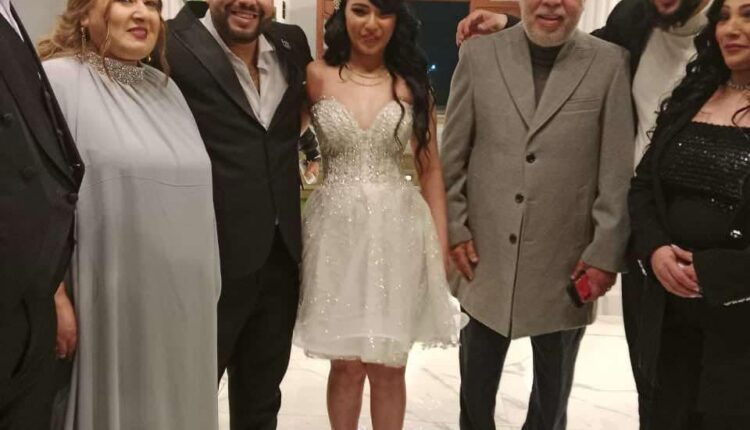 دينا زغاول، زفاف دينا غلول، الفنانة دينا زغلول، فن، اخبار الفن، جمال زغلول، اشرف زكي