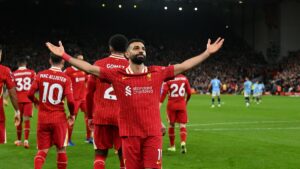 صلاح ليفربول ومانشستر سيتي