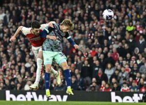 مباراة آرسنال وبرينتفورد