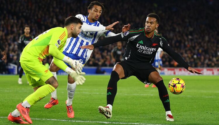 مباراة آرسنال وبرايتون