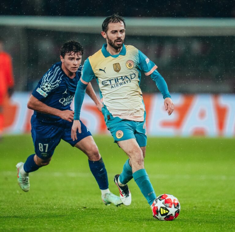 مباراة باريس سان جيرمان ومانشستر سيتي