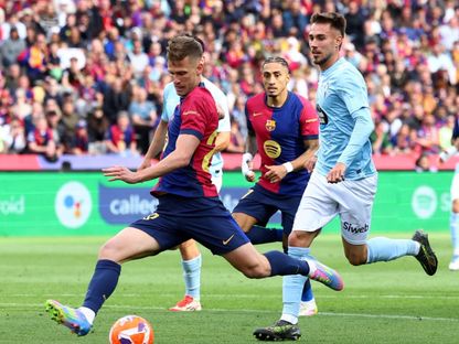 برشلونه وسيلتا فيغو في الدوري الاسباني؛اهداف مباراه برشلونه وسيلتا فيغو