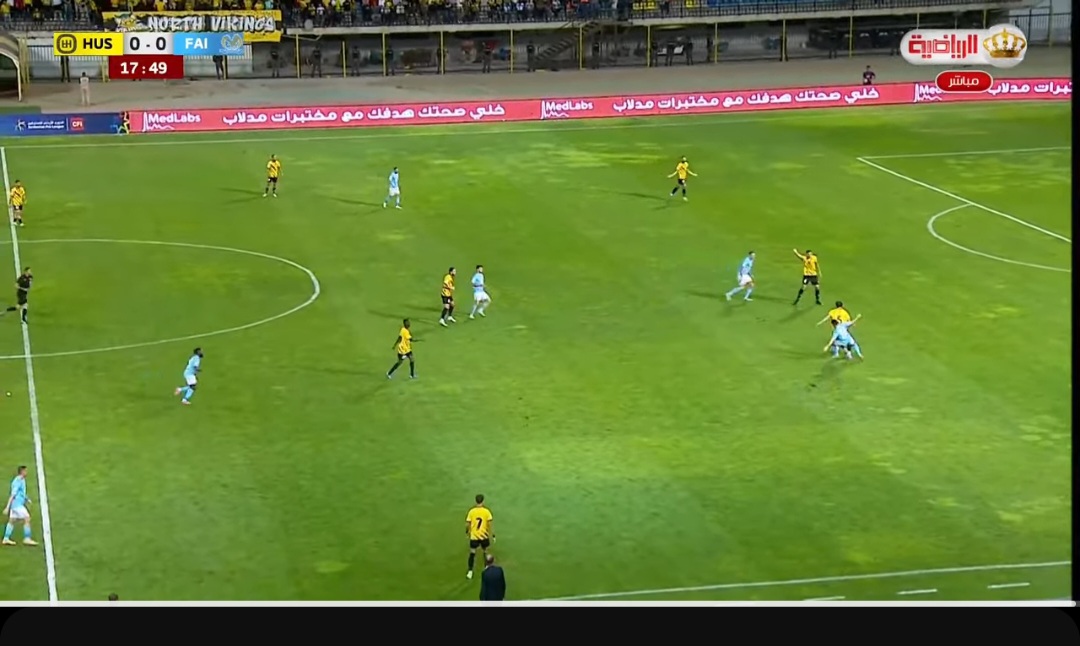 مباشر الحسين والفيصلي؛الدوري الاردني